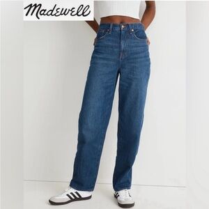 Madewell Women's Straight Leg Jeans - Blue